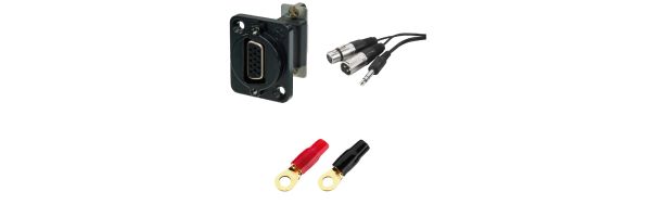 Kabel und Steckverbindungen