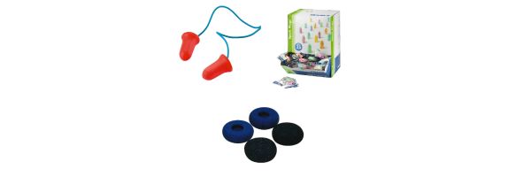 Gehörschutz und Ersatzpads