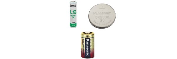 Lithium-Batterien, -Knopfzellen