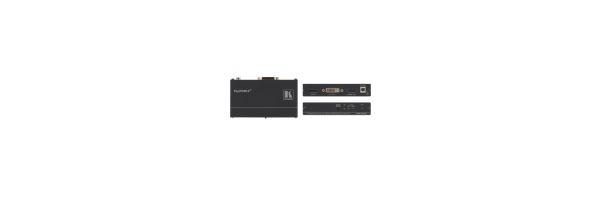 HDBaseT & CATx Eingangsübertrager mit Verteilverstärker