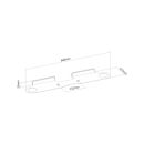 Lautsprecher-Wandhalterung für Sonos® Beam, schwarz