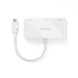Premium Aktiver 4K USB-C / Multiformat Display Portsaver Adapter