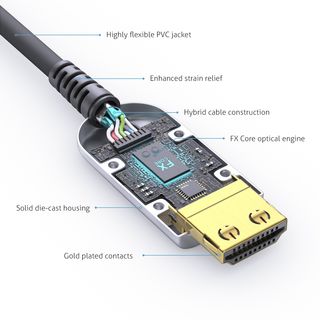 4K High Speed HDMI AOC Glasfaser Kabel - 5,00m