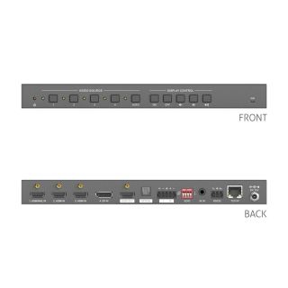 4x1 4K 18Gbps Multiformat Presentation Switcher