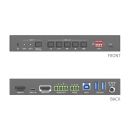 2x1 4K 18Gbps Multiformat Präsentations-Switcher mit KVM