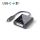 Premium Active 2K USB-C / DVI Portsaver Adapter, schwarz