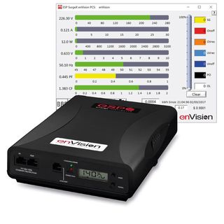SurgeX enVision Netz-Diagnosewerkzeug, 16A / 240V, 1x IEC C19