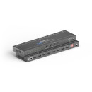 1x8 4K 18Gbps HDMI Splitter mit Scaler
