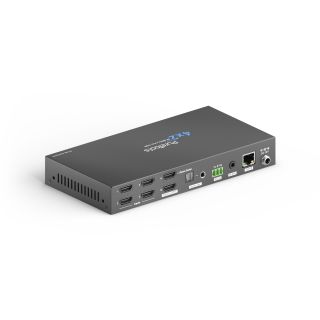 4x2 4K 18Gbps HDMI Matrix mit Scaler und Audioauskopplung