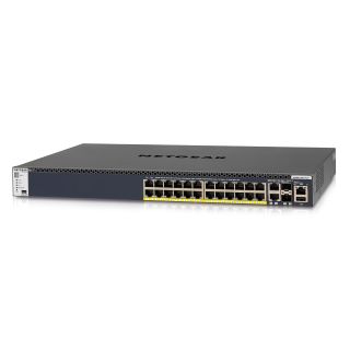 M4300-28G-PoE+ - 28-Port 1G PoE+ Stackable Managed ProAV Switch (550W Netzteil)