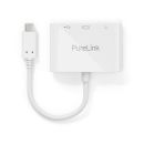 Premium Active 4K USB-C / Multimedia Portsaver Adapter,...