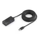 Premium Active USB v3.2 4-Port Extension Hub - 10.0m