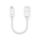 Premium USB v3.2 USB-C / USB-A Portsaver Adapter, weiß