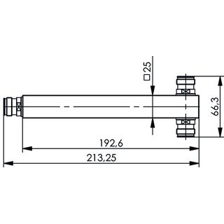4.3-10 2-Way Power Splitter (f) 698-2700 MHz, =-161 dBc (Telegrtner J01447A0001)
