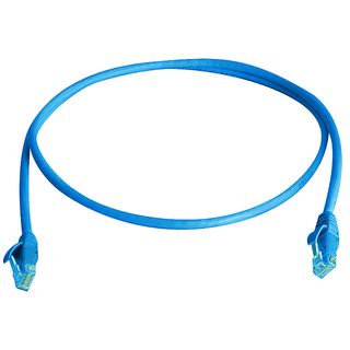 Patchkabel U/UTP Cat.6A, 15,0m MP8 500, LSZH, blau, 1:1 (Telegrtner L00006A0358)