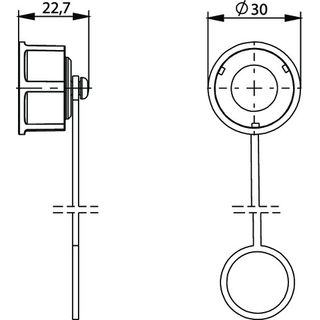 STX V1 Flanschschutzkappe (Telegrtner H80030A0004)