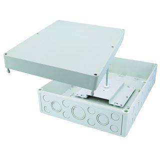 LWL-Spleibox-Gehuse IP66 S-V 254x180x90mm, mit Vorprgungen M20,M2 (Telegrtner H02050A0229)