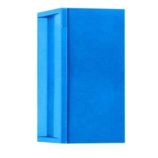 Staubschutzklappe, automatisch schlieend  fr SC Duplex Kupplung, blau (Telegrtner B00012A0018)