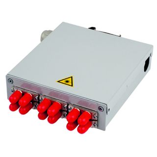 TS-Verteiler mit 6xSTD, MM/SM Keramikhlse/Metallgehuse (Telegrtner H82050S0001)