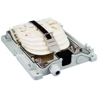 SAM-ODB 54 mit 4 SE Kassetten fr max. 12 Fasern pro Kassette (Telegrtner H02050A0283)
