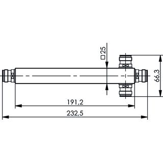 4.3-10 3-Way Power Splitter (f) 698-2700 MHz, =-161 dBc (Telegrtner J01447A0002)