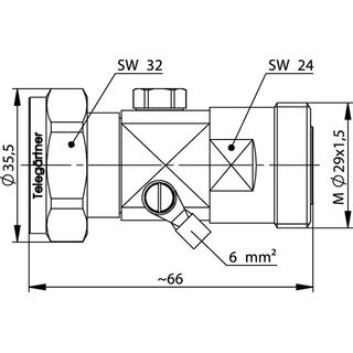 7-16 berspannungsableiter (m-f) 50 Ohm; 230V (Telegrtner J01125A0035)