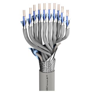 Modulationskabel Logicable MP CPR-Version; FRNC; grau | 2 x 0,26 mm x Paarzahl; Dca | 10