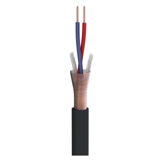 Mikrofonkabel Stage 22 Highflex; 2 x 0,22 mm²; PVC Ø 6,40 mm; schwarz