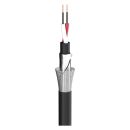Mikrofonkabel SC-Carbokab 225; 2 x 0,25 mm²; S-PVC...