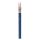 Patch- & Mikrofonkabel SC-Peacock MKII; DMX: 2 x 0,22 mm²; S-PVC; 9,2 x 4,5 mm; blau