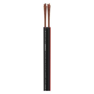 Installationskabel SC-Nyfaz; 1 x 2 x 0,75 mm²; PVC; 4,5 x 2,3 mm; schwarz