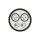 SC-Monocat 202; 2 x CAT.7; DMX: 2 x 2 x 0,25 mm²; PVC Ø 15,60 mm; schwarz