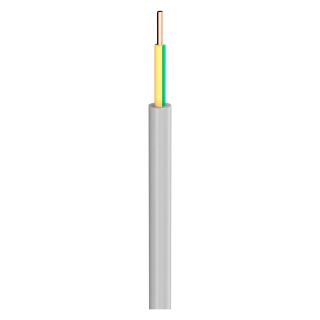 Lastleitung NYM-J; 1 x 2,50 mm²; PVC, flammwidrig, Ø 5,85 mm; grau; Eca