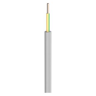 Lastleitung NYM-O; 1 x 1,50 mm; PVC, flammwidrig,  5,30 mm; grau
