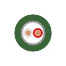 NF-Phonokabel, HighEnd SC-Albedo MKII; 2 x 0,20 mm²; PVC Ø 5,90 mm; grün