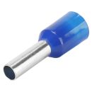 Aderendhlsen 100er Pack, 1 x 2,5mm, blau