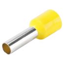 Aderendhülsen 100er Pack, 1 x 6,0mm², gelb