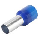 Aderendhlsen 100er Pack, 1 x 16,0mm, blau