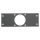 SYSBOXX Adapterbleche, Universelle Multipin-Adapterbleche, anthrazit RAL7016 | MP24 / CIRLK37