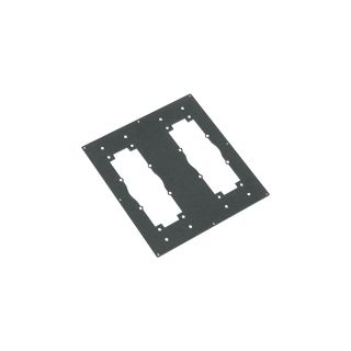 Sommer cable Adapterblech, 2 x Universal-Multipin-Ausschnitt für BB-Series, anthrazit RAL7016