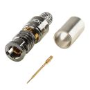 HICON Micro-BNC HD-SDI Crimp-Kabelstecker, gerade,...