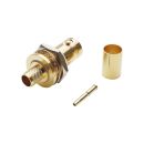 HICON BNC 3G-SDI Crimp-Einbaubuchse, Gewinde 1/2",...