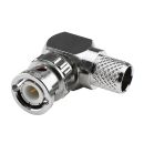 HICON BNC Crimp-Kabelstecker, abgewinkelt 90°,...
