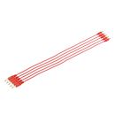 Patch- / Insertkabel, unsymmetrisch Tiny-Patch | Mini-Klinke / Mini-Klinke | 0,25 m | rot