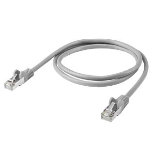 Cat.5e LAN, 8  x  0,14 mm | RJ45 / RJ45 | 0,50m | grau