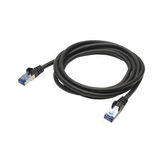 Cat.5e LAN, 8  x  0,14 mm | RJ45 / RJ45 | 0,50m | schwarz