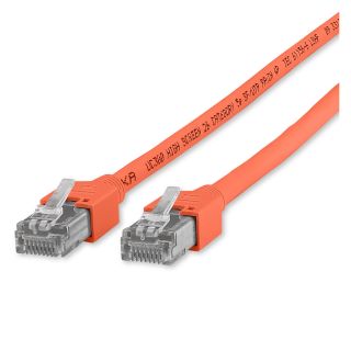 Cat.5e LAN, 8  x  0,14 mm | RJ45 / RJ45, HIROSE | 1,00m | rot