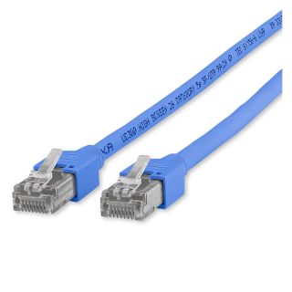 Cat.5e LAN, 8  x  0,14 mm | RJ45 / RJ45, HIROSE | 3,00m | blau