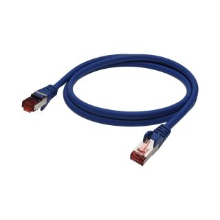 Cat.6a | RJ45 / RJ45 | 0,25m | blau