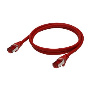 Cat.6a | RJ45 / RJ45 | 0,50m | rot